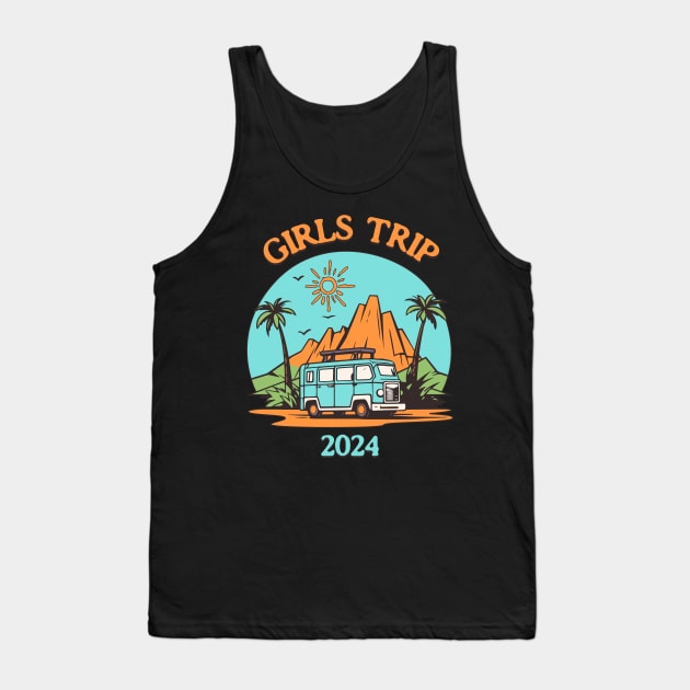 Girls Trip 2024 Tank Top by Norse Magic